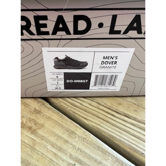 Tread Labs Dover medium insoles gray suede Granite NWT Men 8 EU 40.5 main image 5